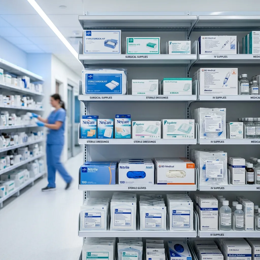 Distribución de insumos médicos y material de curación en México